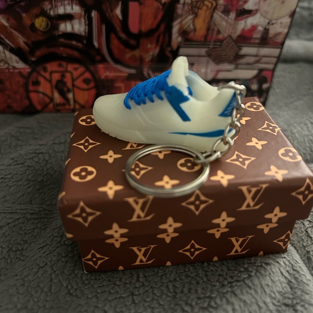 Louis Vuitton sneaker key chain